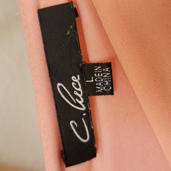 Peach summer dress - Picture 3 of 4